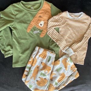 NWOT 3pc Pajama Set Size 6